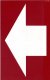 Sign, Directional Arrow, 5 in. X 8 in. Sign, Directional Arrow, 5 in. X 8 in.