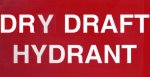 Sign, Dry Draft Hydrant, Custom
