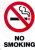 Sign, No Smoking, 8 in. X 10 in.