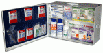 Cabinet, First Aid, 2 Shelf, 10x18x5 inches, with OTC